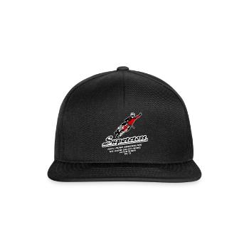 Supercross - Moto Cross - Motocross - Snapback Cap - black/black - Front