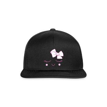 Kinder - Snapback Cap - Schwarz/Schwarz - Vorne