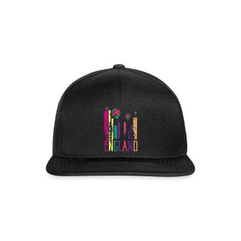 Vintage vintage Angleterre Angleterre - Casquette snapback - noir/noir - Devant