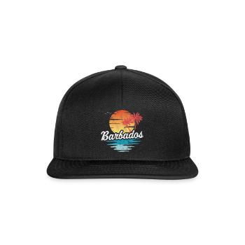 Barbade - Casquette snapback - noir/noir - Devant