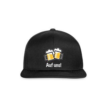 XAufuns! – 2 Bayrische Originale (3) - Snapback Cap - Schwarz/Schwarz - Vorne