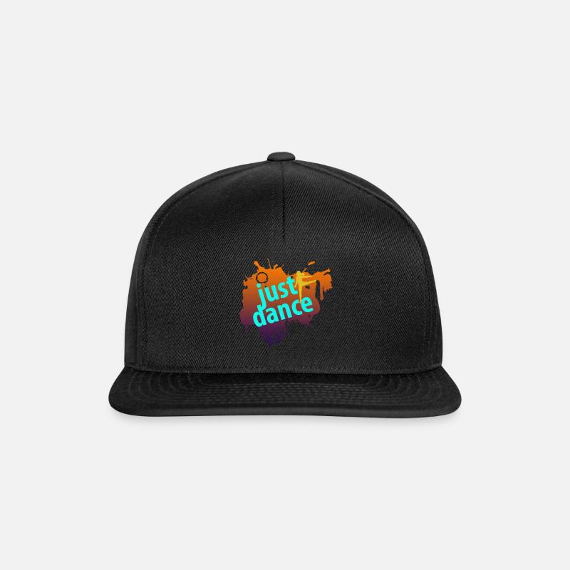 JUST DANCE Dancing Dancing Idée cadeau - Casquette snapback - noir/noir
