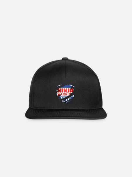 Ninja Warrior In Training - Snapback Cap - Schwarz/Schwarz