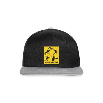 Modern Pentathlon - Fencing Swimming Riding - Snapback Cap - black/grey - Front