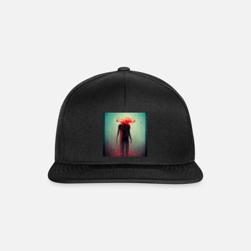 I'm Fine - Snapback Cap - Schwarz/Schwarz