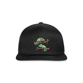 Caméléon 2 - Casquette snapback - noir/noir - Devant