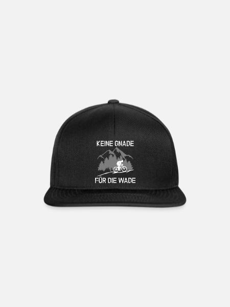 MTB - KEINE GNADE FÜR DIE WADE - Snapback Cap - Schwarz/Schwarz