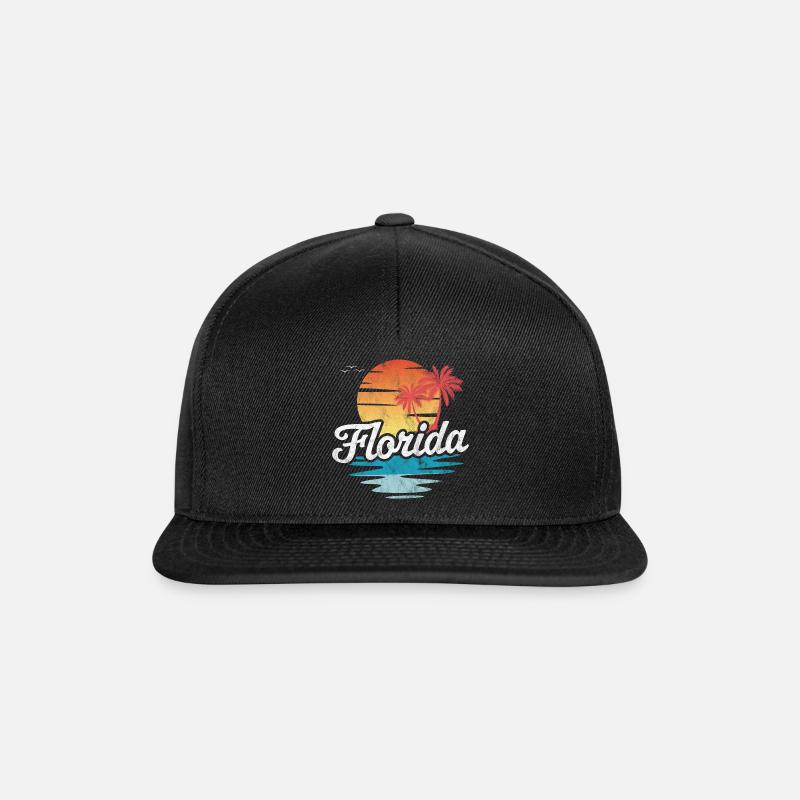 Floride - Casquette snapback - noir/noir