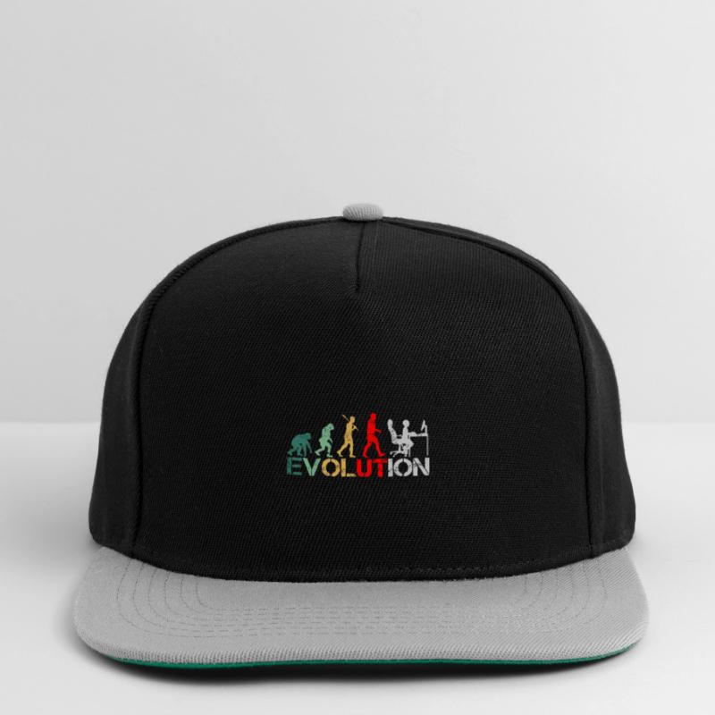 Computer Nerd Programmer Evolution funny Snapback Cap