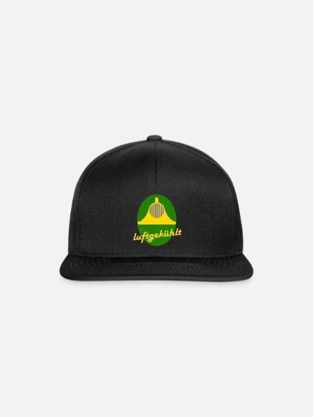 Deutz luftkekühlt - Snapback Cap - Schwarz/Schwarz