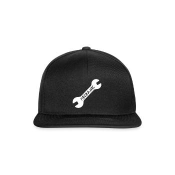 Mécanicien | Mécanicien | Occupation - Casquette snapback - noir/noir - Devant