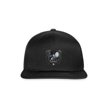 Lobo2-KARTON - Snapback Cap - Schwarz/Schwarz - Vorne