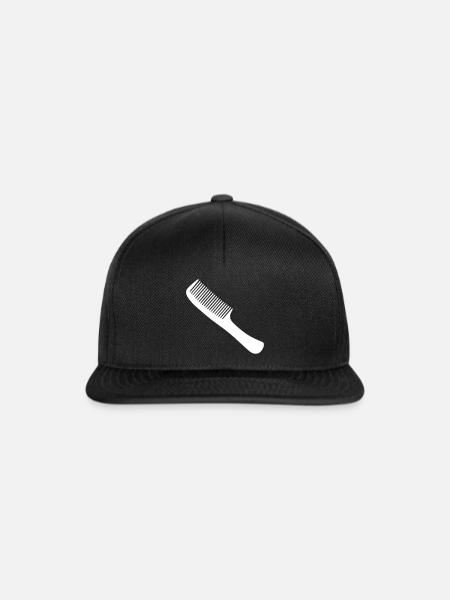 Kamm - Snapback Cap - Schwarz/Schwarz