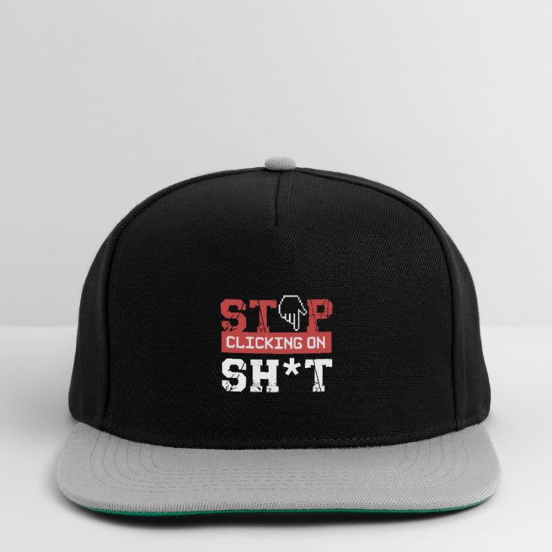 Cybersecurity Hacker Programming Gift Idea Snapback Cap