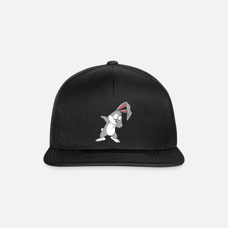 bunny - Snapback Cap - black/black