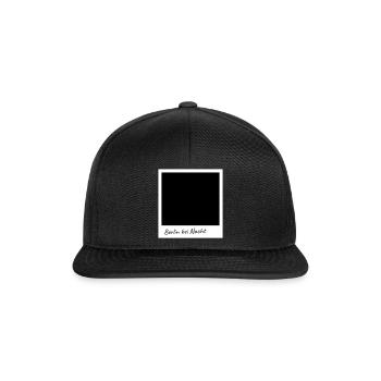 Berlin bei Nacht - Snapback Cap - Schwarz/Schwarz - Vorne