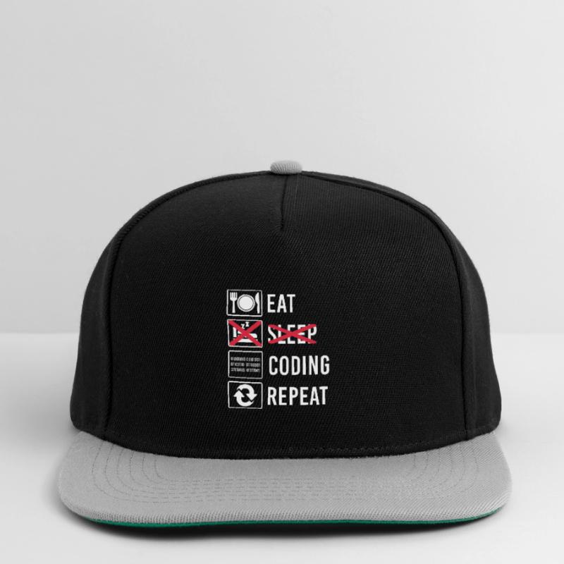 Cadeau de programmation de code Casquette snapback
