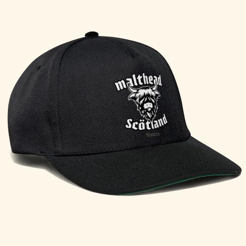 Whisky Malthead Highland Cow - Snapback Cap