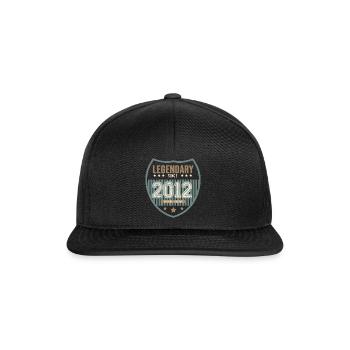 Jubiläum 2012 Legendäre 10 Jahre - Snapback Cap - Schwarz/Schwarz - Vorne