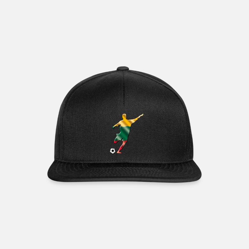 Lithuania - Snapback Cap - black/black