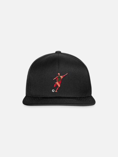 Marokko - Snapback Cap - Schwarz/Schwarz
