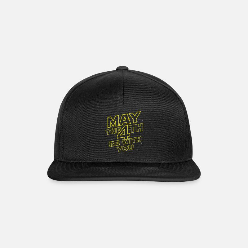 MAY THE 4TH BE WITH YOU - Snapback Cap - Schwarz/Schwarz