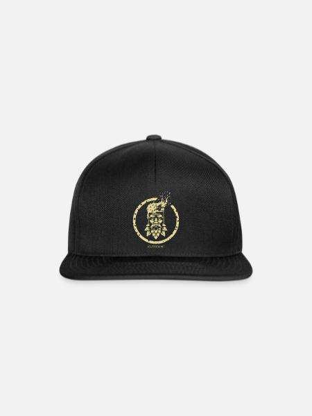 KRAFT - Snapback Cap - Schwarz/Schwarz