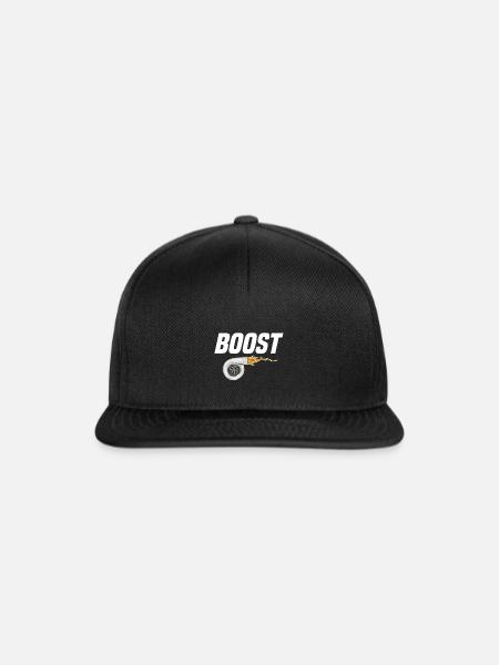 boost - Snapback Cap - Schwarz/Schwarz
