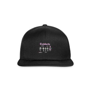 Educator dream job - Snapback Cap - black/black - Front