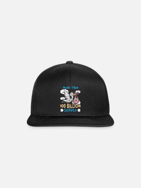Storch - Snapback Cap - Schwarz/Schwarz