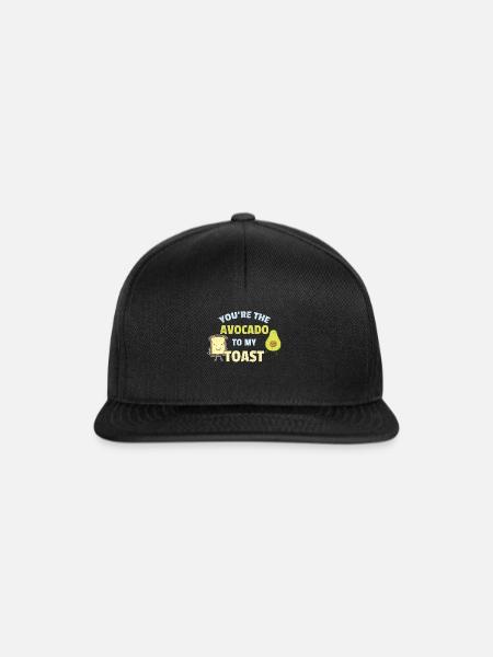 Avocado - Snapback Cap - Schwarz/Schwarz