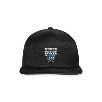Barbecue Barbecue Grill Chef Idée Cadeau Grillmeister - Casquette snapback - noir/noir - Devant