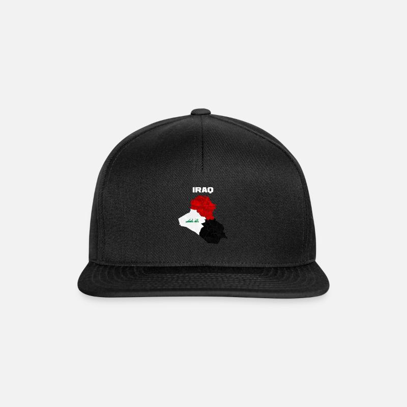 Irak - Snapback Cap - Schwarz/Schwarz
