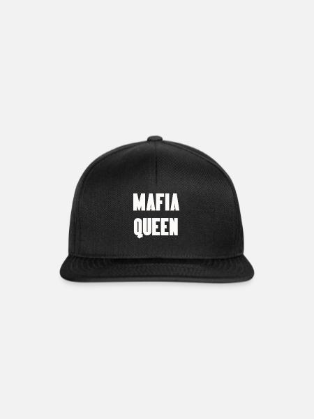 MAFIA SHIRT - Snapback Cap - Schwarz/Schwarz