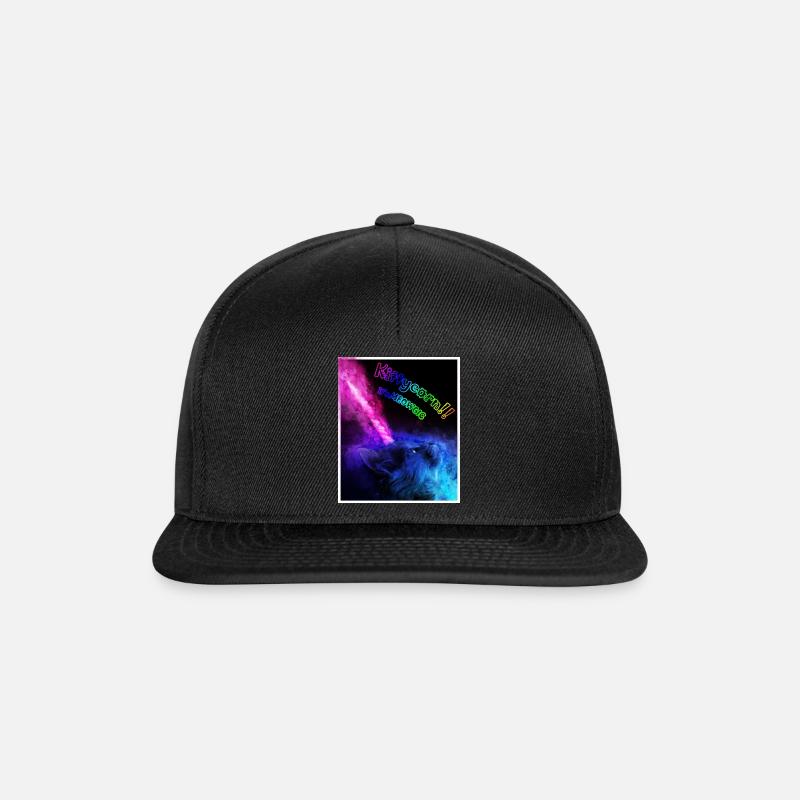 KITTYCORN, CAT, UNICORN, FANTASY, Gift - Snapback Cap - black/black