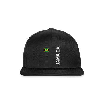 Jamaica - Snapback Cap - Schwarz/Schwarz - Vorne