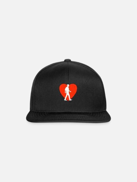 Walking - Snapback Cap - Schwarz/Schwarz