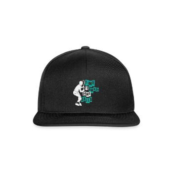 tennis - Casquette snapback - noir/noir - Devant