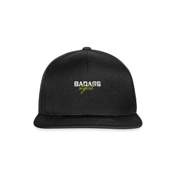 Frisoer Barber Shop Design - Casquette snapback - noir/noir - Devant