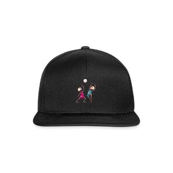 volleyball - Snapback Cap - black/black - Front