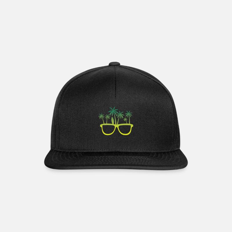 vacances - Casquette snapback - noir/noir