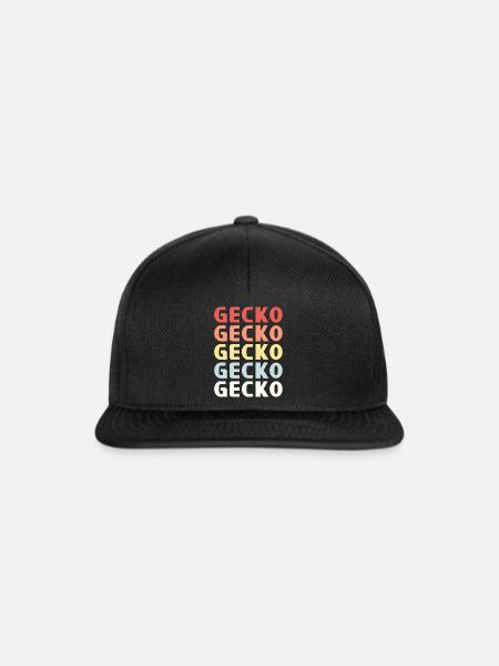 GECKO SHIRT GECKO - Snapback Cap - Schwarz/Schwarz