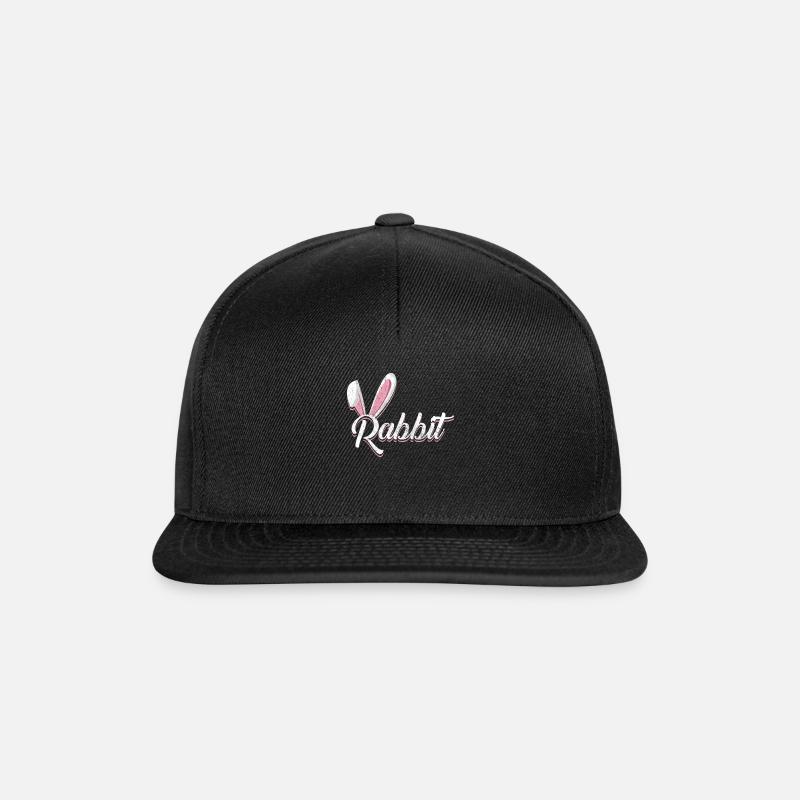 Hase - Snapback Cap - Schwarz/Schwarz