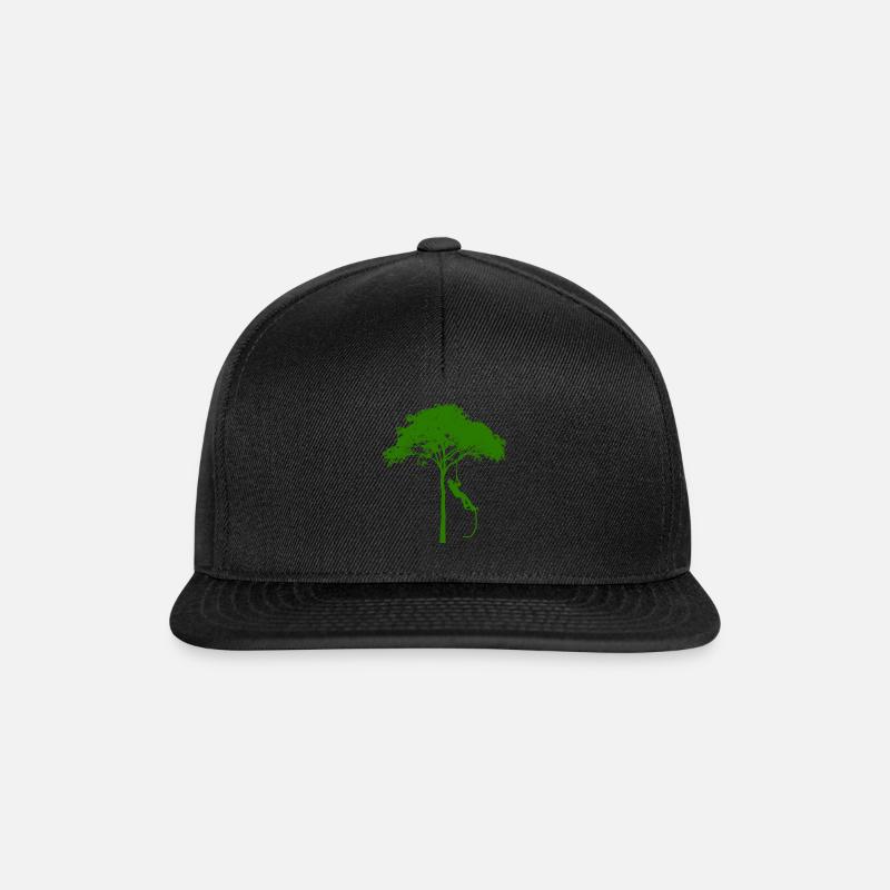 grimpeurs d'arbres - Casquette snapback - noir/noir