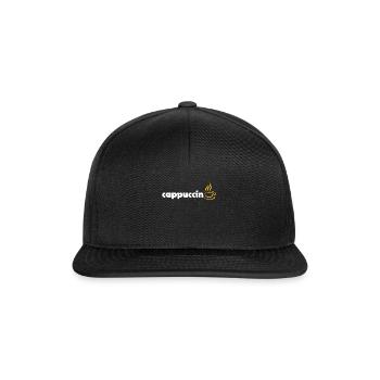 Cappucino Gift Cafe Coffee Mug - Snapback Cap - black/black - Front