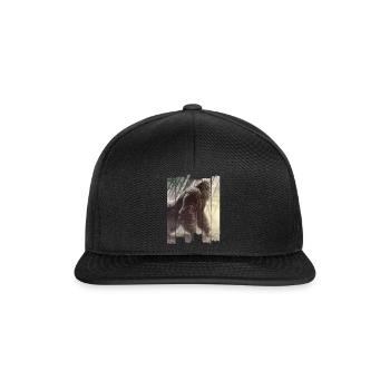 gorilla - Snapback Cap - Schwarz/Schwarz - Vorne