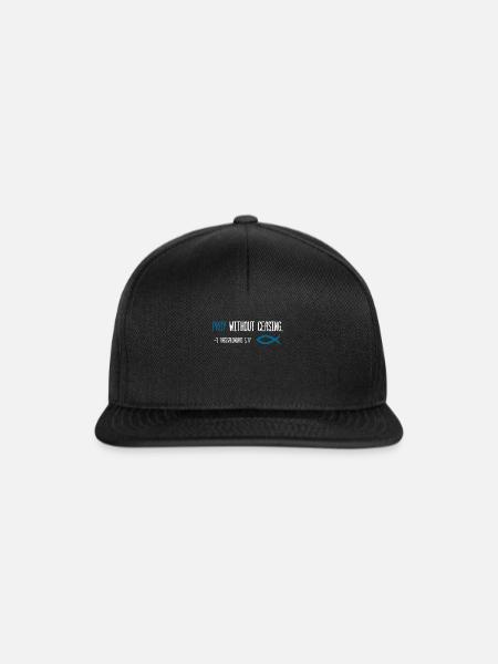 Gebet - Snapback Cap - Schwarz/Schwarz
