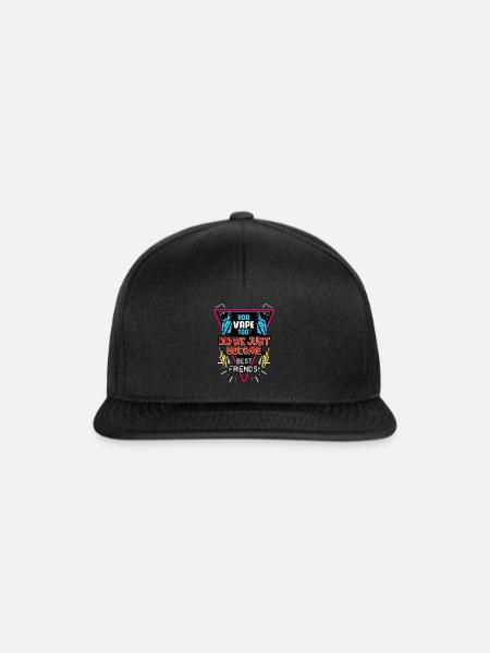 Vape - Snapback Cap - Schwarz/Schwarz