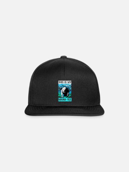 Seekuh - Snapback Cap - Schwarz/Schwarz