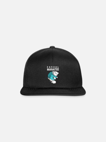Seekuh - Snapback Cap - Schwarz/Schwarz